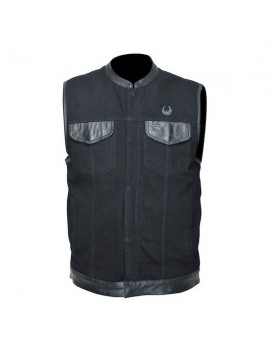 Fix Leather/Denim Vest